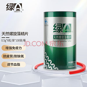绿a天然螺旋藻精片