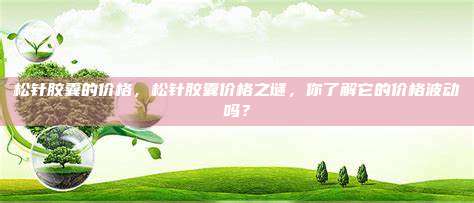 松针胶囊的价格，松针胶囊价格之谜，你了解它的价格波动吗？