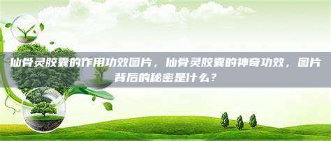 仙骨灵胶囊的作用功效图片，仙骨灵胶囊的神奇功效，图片背后的秘密是什么？