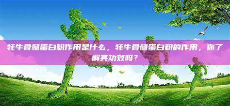 牦牛骨髓蛋白粉作用是什么，牦牛骨髓蛋白粉的作用，你了解其功效吗？