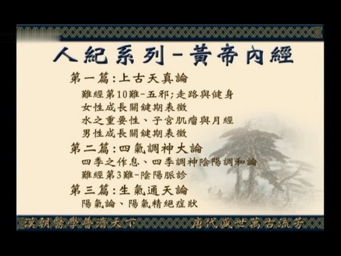 倪海厦对《黄帝内经》解读字幕版