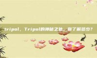 tripol,Tripol的神秘之处,你了解多少?